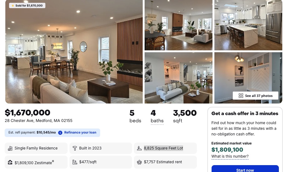 28 Chester Ave exit sale