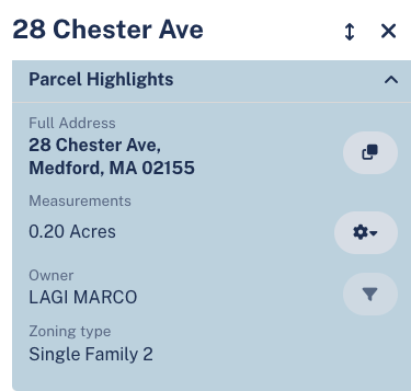 28 Chester Ave parcel detail